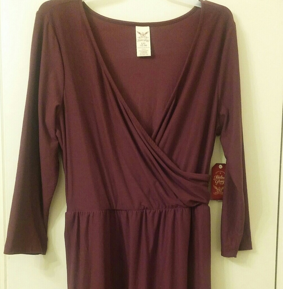 Wrap-Look Dress